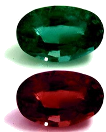 0.28 carat GREEN Oval Alexandrite (1)