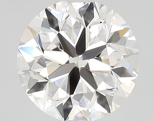 0.5 carat D-VVS1 Very Good cut Natūralus Round Deimantas (1)