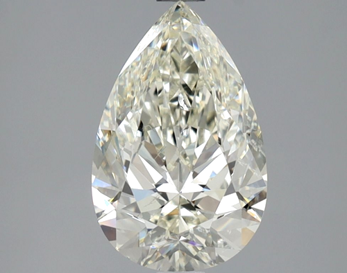 2.1 carat K-SI2 Natūralus Pear Deimantas (1)