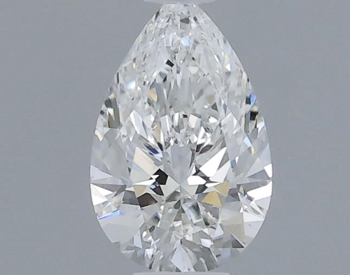 0.35 carat F-VS2 Natūralus Pear Deimantas (1)