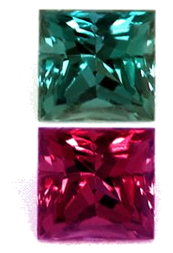 0.23 carat GREEN Square Alexandrite (1)