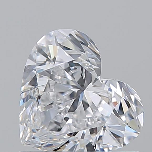 0.9 carat D-VVS2 Natūralus Heart Deimantas (1)