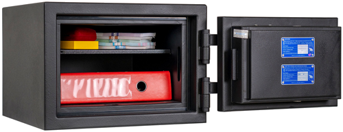 Огнеустойчив и взломоустойчив сейф Griffon F.30CLI I.30.E.SL (62 кг) (2)