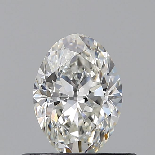 0.51 carat H-VVS2 Natūralus Oval Deimantas (1)