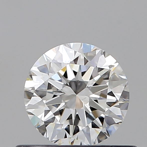 0.5 carat F-SI1 Very Good cut Natūralus Round Deimantas (1)