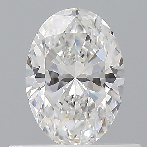 0.5 carat E-VS2 Natūralus Oval Deimantas (1)