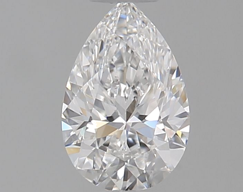 0.31 carat D-VVS1 Natūralus Pear Deimantas (1)