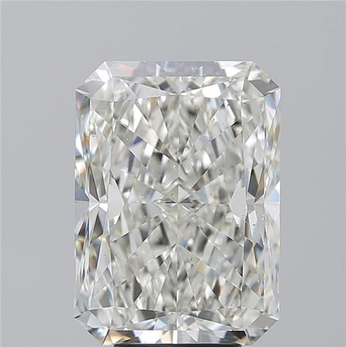 7.02 carat J-SI1 Natūralus Radiant Deimantas (1)