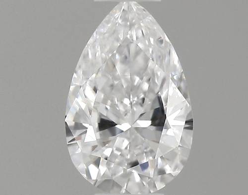 0.25 carat D-VVS1 Natūralus Pear Deimantas (1)