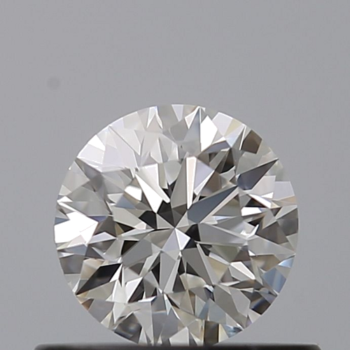 0.5 carat E-VVS2 Excellent cut Natūralus Round Deimantas (1)