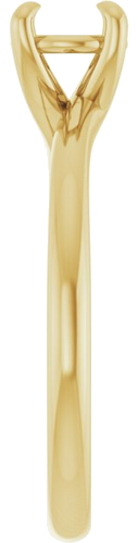 Sužadėtuvių Žiedas „Solitaire“ 14k yellow gold Round 5.8mm (4)