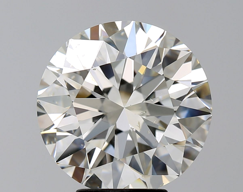 5.56 carat J-SI2 Excellent cut Natūralus Round Deimantas (1)