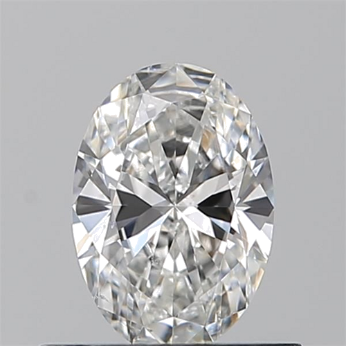 0.5 carat E-VS2 Natūralus Oval Deimantas (1)