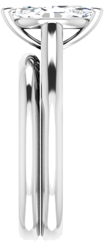 14K White   Yellow 10x5 mm Marquise Engagement Ring Mounting (9)