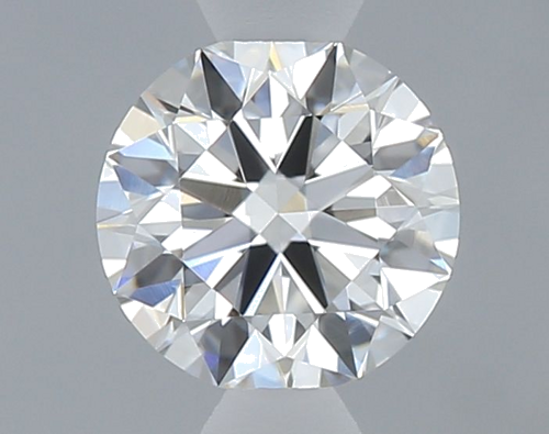 0.45 carat F-VVS1 Excellent cut Natūralus Round Deimantas (1)