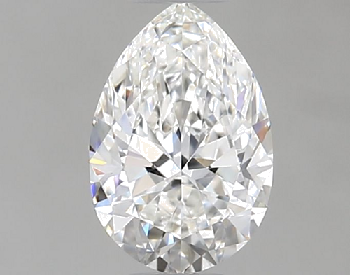0.5 carat F-VS1 Natūralus Pear Deimantas (1)