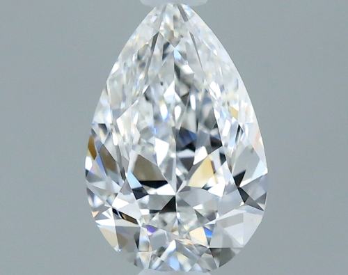 0.4 carat E-IF Natūralus Pear Deimantas (1)