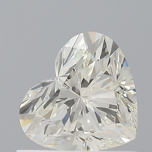 0.7 carat K-VS2 Natūralus Heart Deimantas (1)