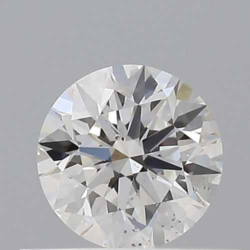 0.42 carat F-SI1 Excellent cut Natūralus Round Deimantas (1)