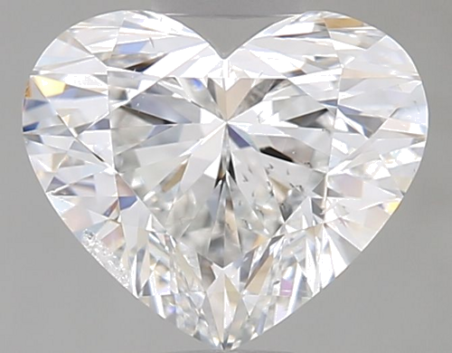 1.01 carat D-SI2 Natūralus Heart Deimantas (1)