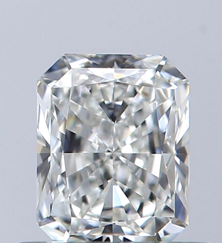 0.5 carat G-VS2 Natūralus Radiant Deimantas (1)