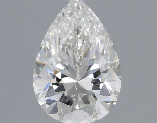 0.52 carat I-VS2 Natūralus Pear Deimantas (1)