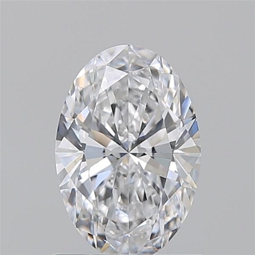 1.02 carat D-VS2 Natūralus Oval Deimantas (1)