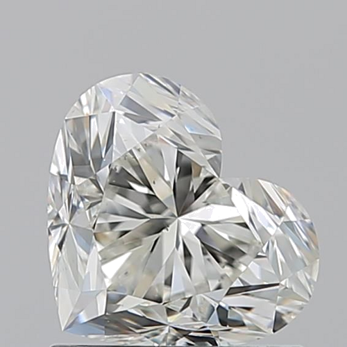 1.2 carat J-VS2 Natūralus Heart Deimantas (1)