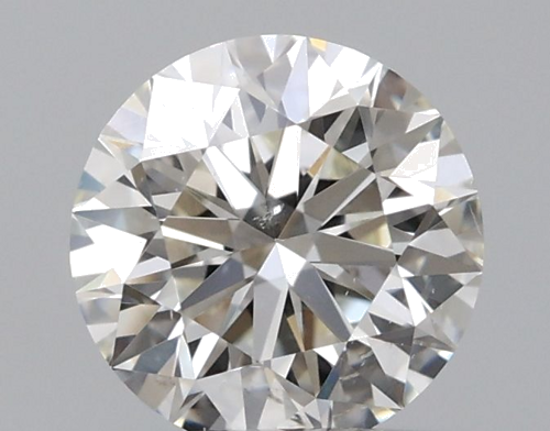 0.58 carat I-SI1 Excellent cut Natūralus Round Deimantas (1)