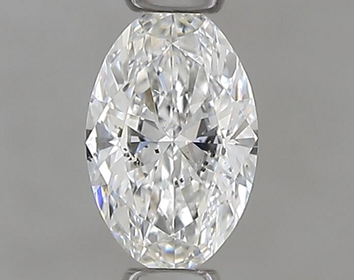 0.3 carat F-SI2 Natūralus Oval Deimantas (1)