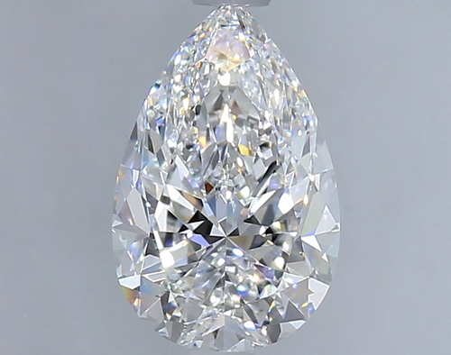 1.7 carat D-FL Natūralus Pear Deimantas (1)