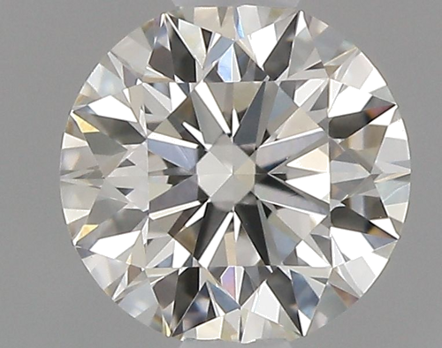 0.51 carat K-VVS2 Excellent cut Natūralus Round Deimantas (1)
