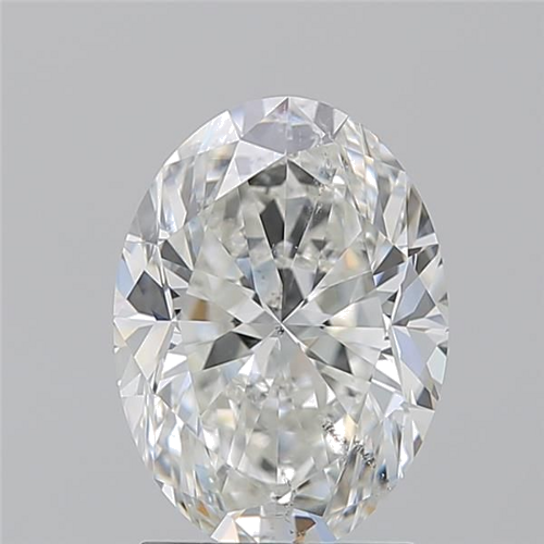 2.2 carat H-SI2 Natūralus Oval Deimantas (1)