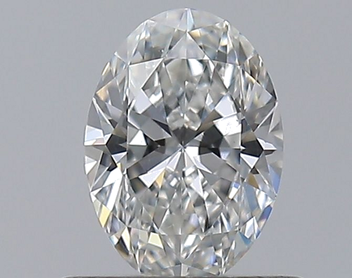0.5 carat F-SI1 Natūralus Oval Deimantas (1)