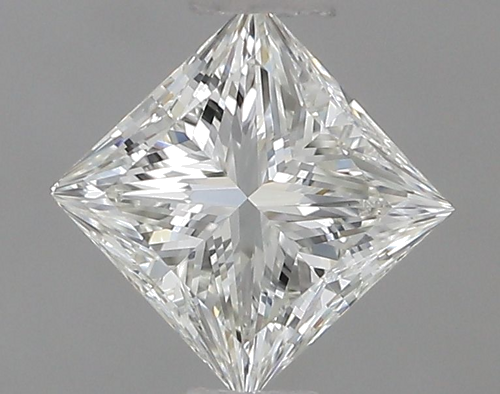 0.7 carat I-VS2 Natūralus Princess Deimantas (1)