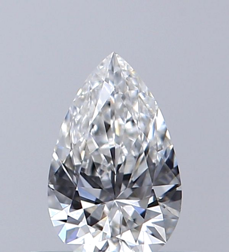 0.32 carat E-IF Natūralus Pear Deimantas (1)