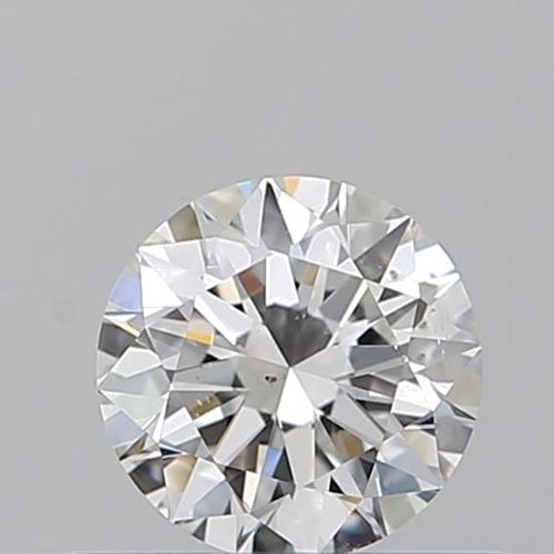 0.5 carat F-SI1 Excellent cut Natūralus Round Deimantas (1)
