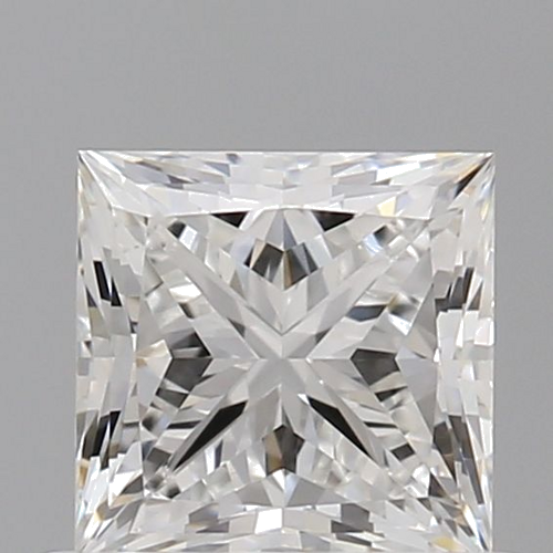 0.7 carat F-VVS1 Natūralus Princess Deimantas (1)