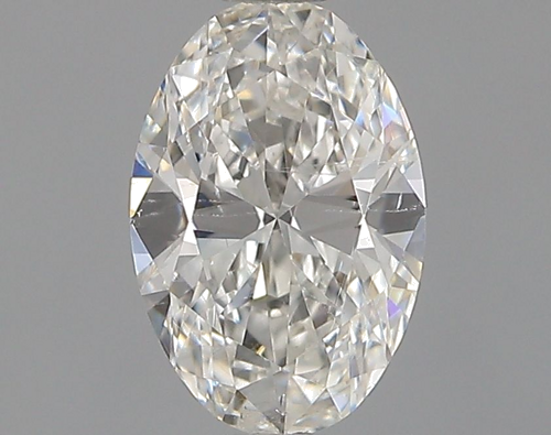 0.55 carat G-SI1 Natūralus Oval Deimantas (1)