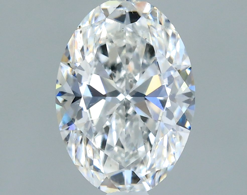 0.7 carat E-SI1 Natūralus Oval Deimantas (1)