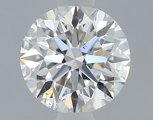 0.5 carat I-SI1 Excellent cut Natūralus Round Deimantas (1)