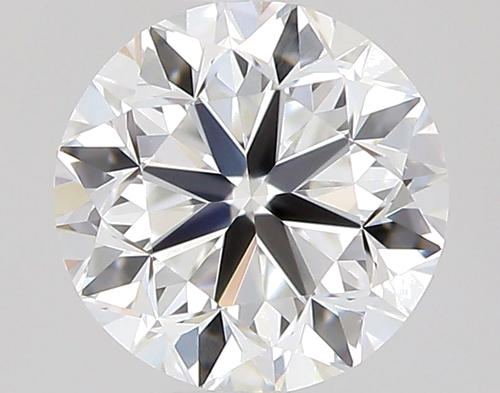 0.5 carat F-VVS1 GD cut Natūralus Round Deimantas (1)