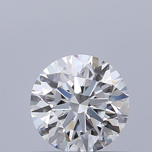 0.51 carat F-VVS2 Excellent cut Natūralus Round Deimantas (1)