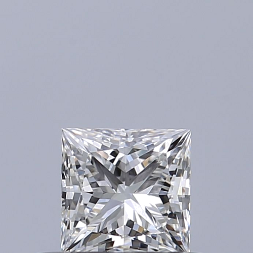 0.39 carat E-VVS1 Natūralus Princess Deimantas (1)