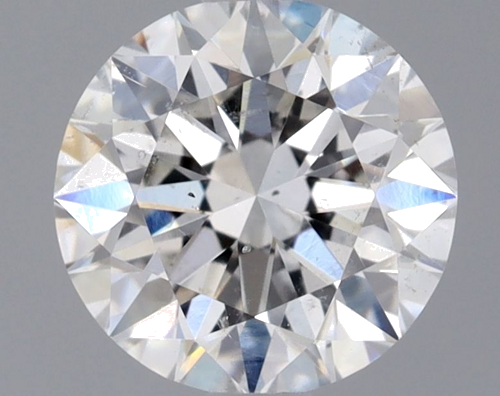 0.59 carat F-SI2 Excellent cut Natūralus Round Deimantas (1)
