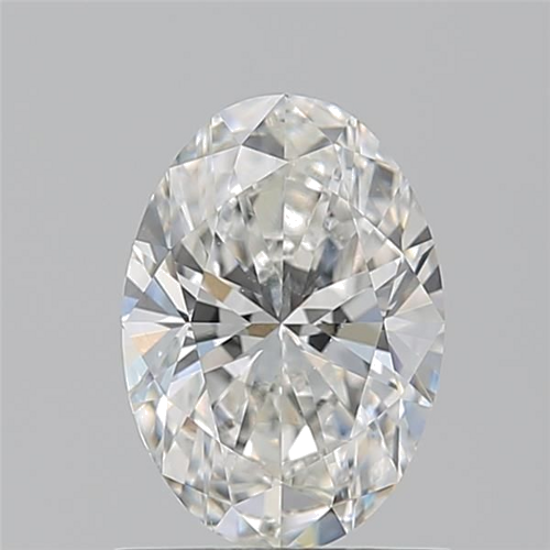 1.01 carat G-VS2 Natūralus Oval Deimantas (1)