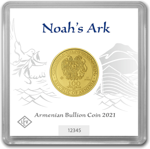 1 g Nojaus Arka Armėnija auksinė moneta (mix metai) (3)