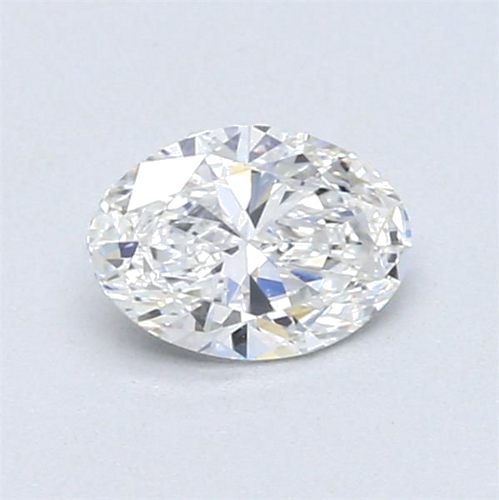 0.53 carat F-VS1 Natūralus Oval Deimantas (1)