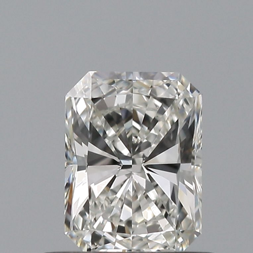 0.5 carat H-VVS1 Natūralus Radiant Deimantas (1)