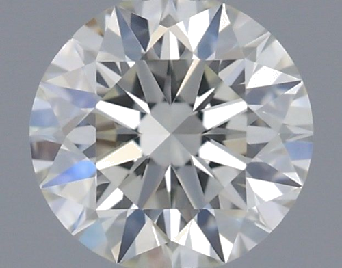 0.45 carat K-VVS2 Excellent cut Natūralus Round Deimantas (1)